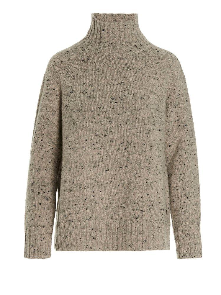 'S Max Mara High-Neck Long Sleeved Sweater商品第1张图片规格展示