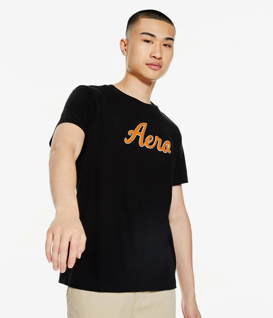 商品Aeropostale|Aeropostale Men's Script Logo Appliquac Graphic Tee,价格¥56,第1张图片