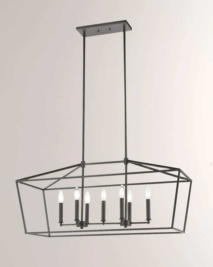 商品Fairfax 7-Light Oil Rubbed Bronze Island Light,价格¥6911,第1张图片