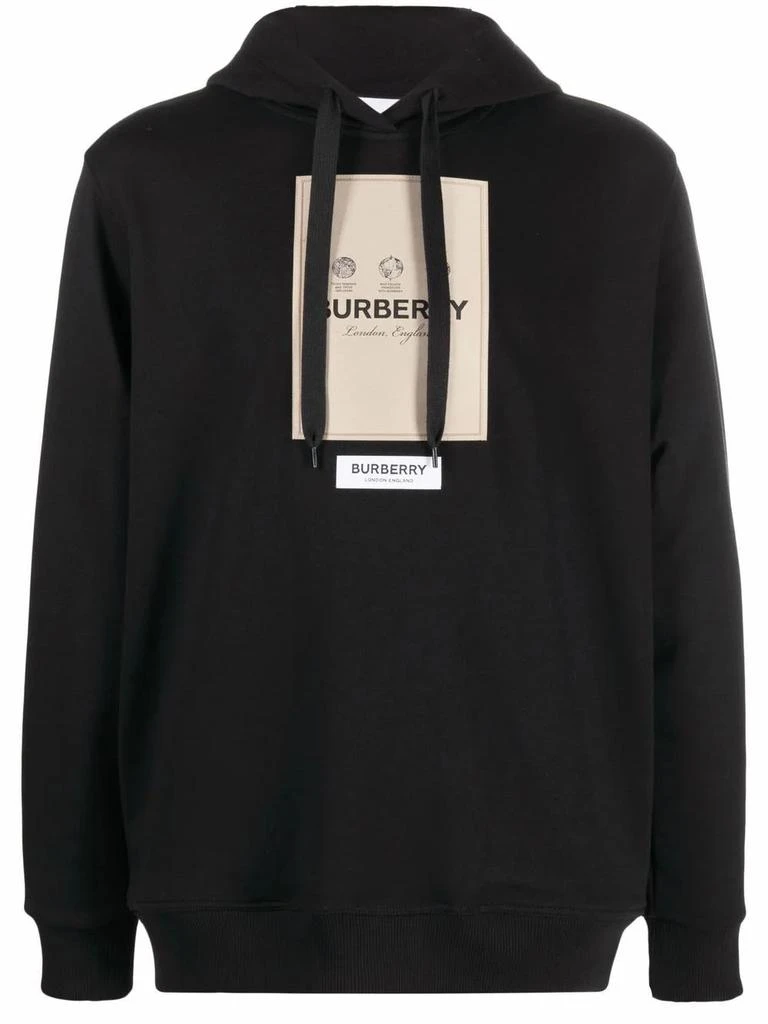 商品Burberry|Burberry Mens Black Cotton Sweatshirt,价格¥8169,第1张图片
