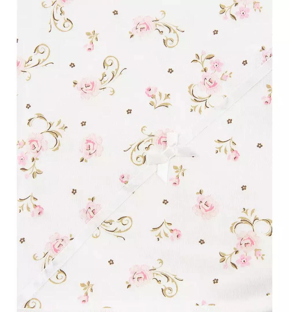 商品Little Me|Baby Girls Sweet Vintage Rose Print Blanket,价格¥96,第5张图片详细描述