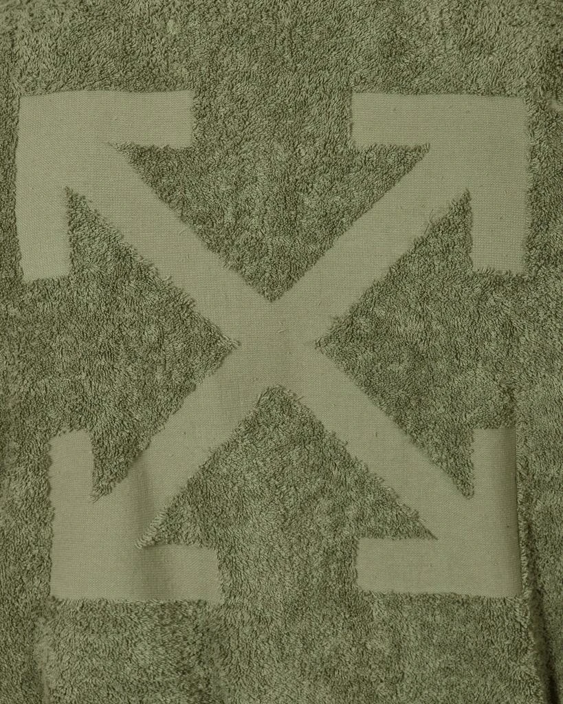 商品Off-White|Bookish Hooded Bathrobe Green,价格¥1395,第5张图片详细描述