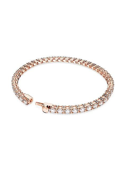 Matrix Rose-Goldtone & Crystal Tennis Bracelet商品第3张图片规格展示