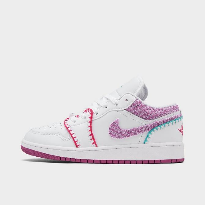 Girls' Big Kids' Air Jordan 1 Low SE Casual Shoes商品第1张图片规格展示