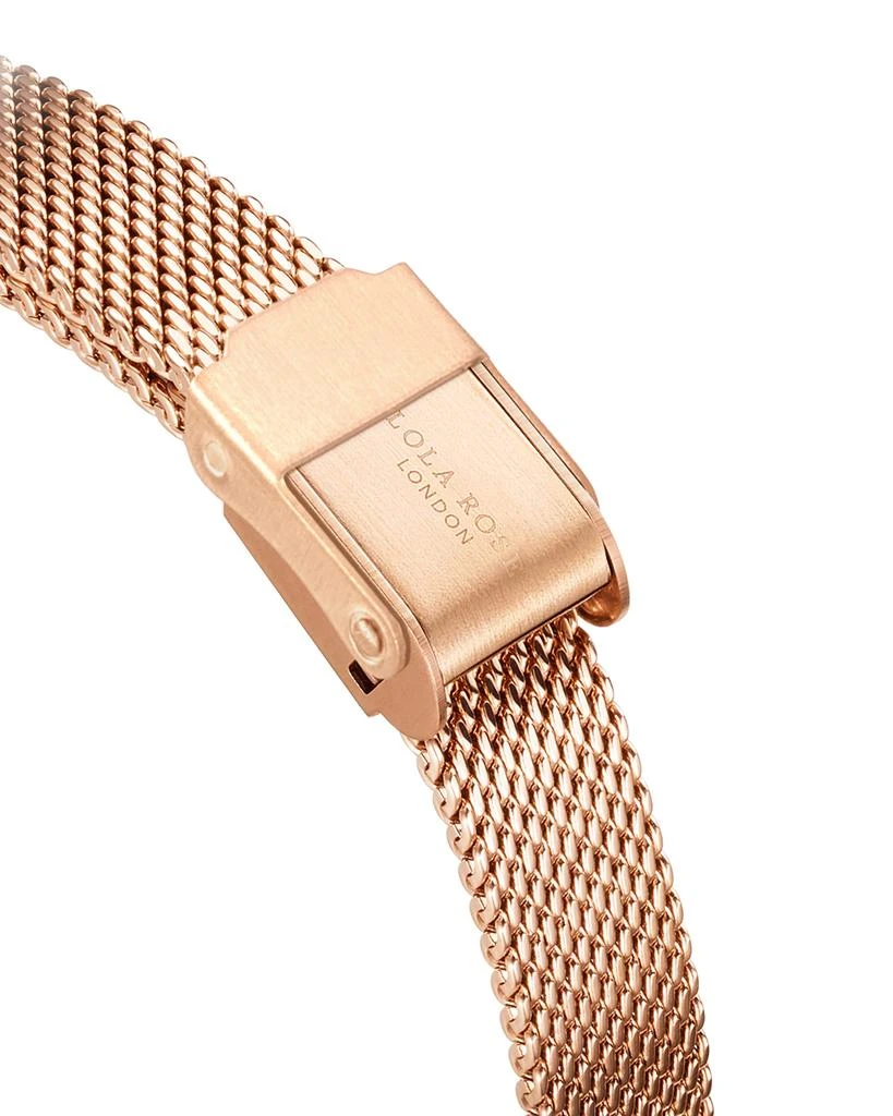 商品Lola Rose|Lola Rose Classy Watches for Women, Women's Wrist Watch with Rose Gold Stainless Steel Band, Womens Watch with Green Dial, Watch for Ladies Gift,价格¥1063-¥1200,第3张图片详细描述