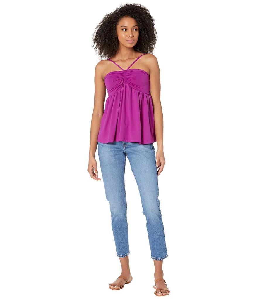 商品Susana Monaco|Cinched Front V-Strap Top,价格¥632,第4张图片详细描述