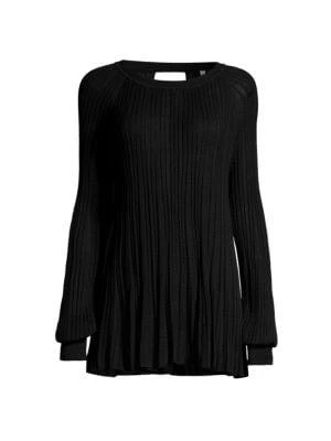 商品Tahari|Silk Swing Sweater,价格¥557,第5张图片详细描述