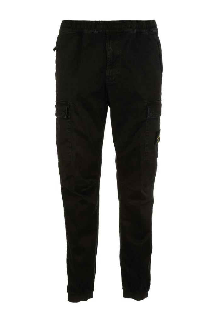 商品Stone Island|Stone Island Trousers Black,价格¥2642,第1张图片