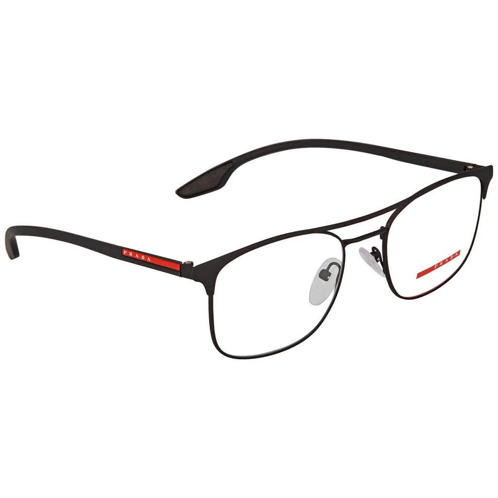 商品Prada|Demo Rectangular Men's Eyeglasses PS 50NV 4891O1 52,价格¥637,第1张图片