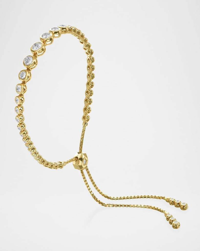 商品Cassidy Diamonds|Diamond Fringe Graduated Adjustable Diamond Bracelet in 18K Yellow Gold,价格¥75812,第1张图片
