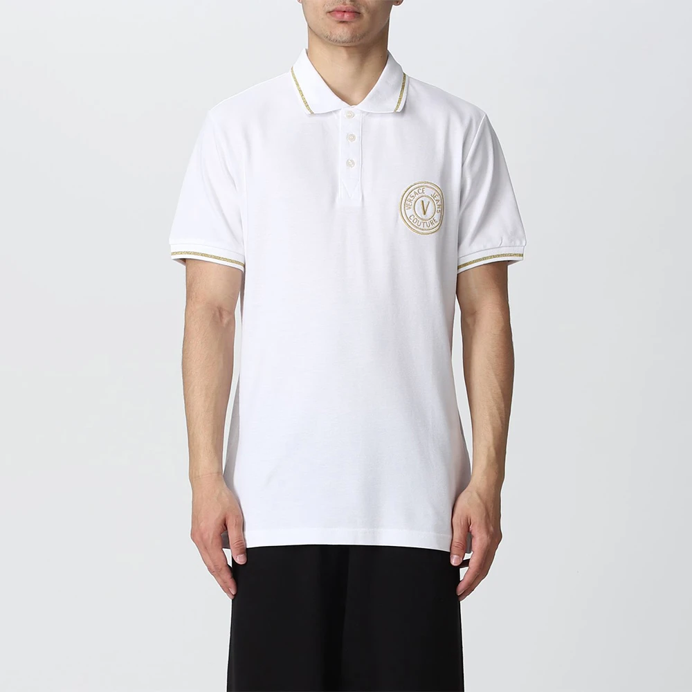 VERSACE 白色男士POLO衫 74GAGT08-CJ01T-G03 商品