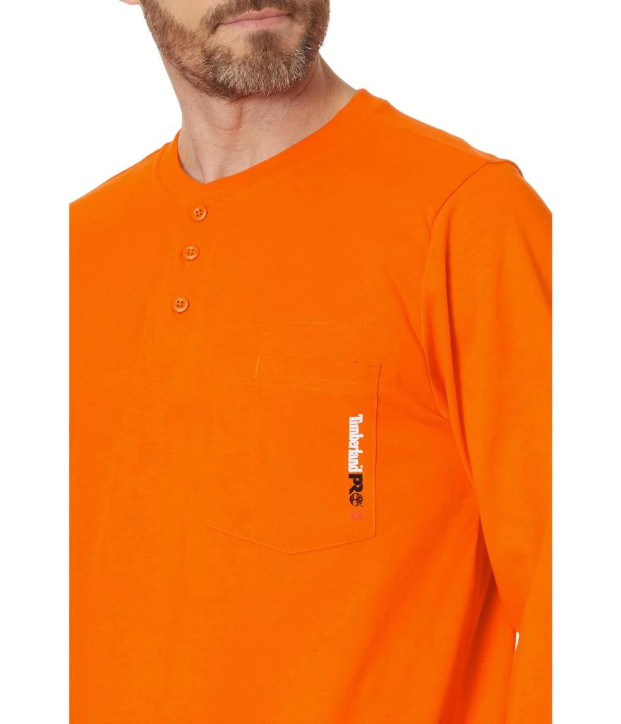 商品Timberland|FR Cotton Core Long Sleeve Henley with Pocket,价格¥670,第3张图片详细描述