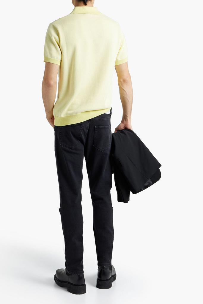 商品Sandro|Slim-fit distressed denim jeans,价格¥575,第5张图片详细描述