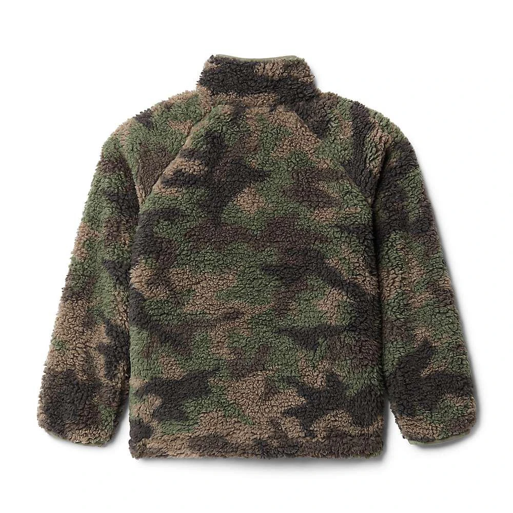 商品Columbia|Boys' Winter Pass Printed Sherpa Full Zip Jacket,价格¥233,第3张图片详细描述