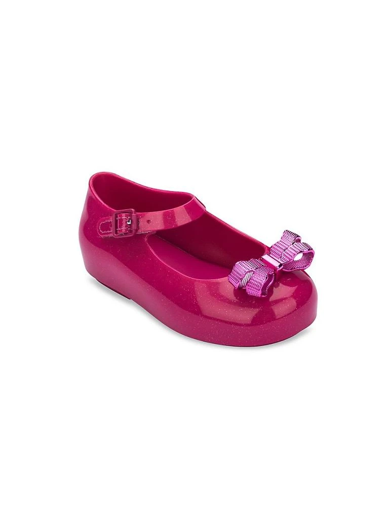商品Mini Melissa|Little Girl's Mini Dora Glitter Mary Janes Flats,价格¥441,第1张图片