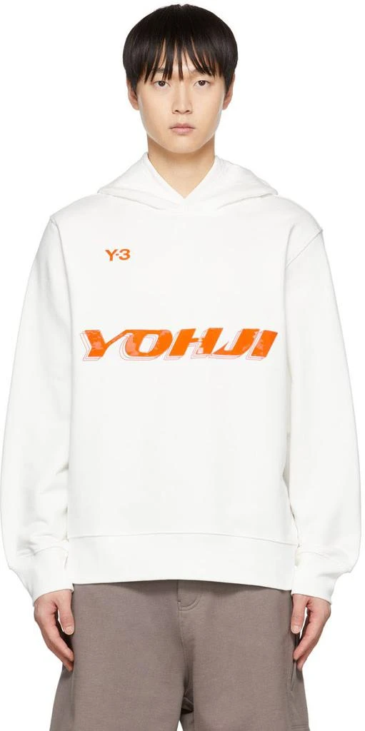 商品Y-3|White Graphic Hoodie,价格¥686,第1张图片