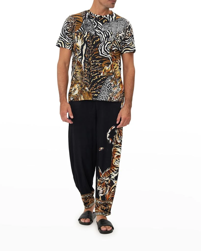 商品Camilla|Men's Mixed Animal-Print T-Shirt,价格¥1073,第3张图片详细描述
