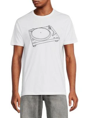 商品French Connection|Record Player Graphic Tee,价格¥119,第1张图片