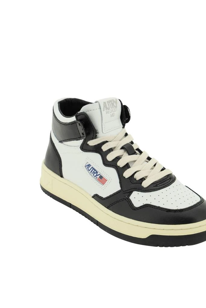 商品Autry|MEDALIST MID LEATHER SNEAKERS,价格¥1218,第4张图片详细描述