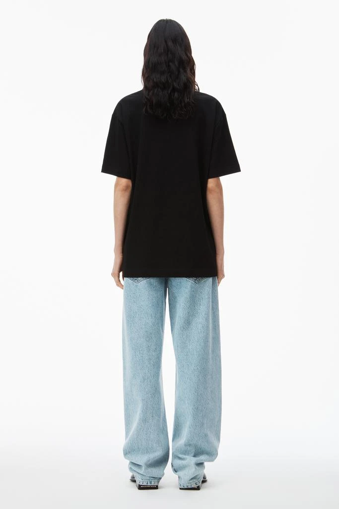 商品Alexander Wang|Unisex Cotton Crewneck T-Shirt,价格¥1235,第4张图片详细描述