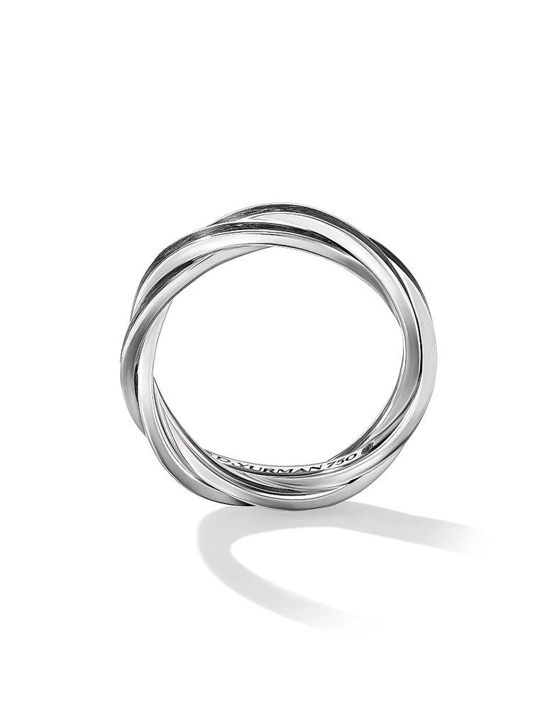 商品David Yurman|DY Helios™ Band Ring in 18K White Gold,价格¥27098,第2张图片详细描述