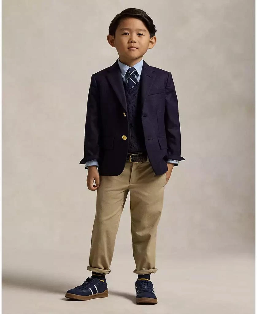 商品Ralph Lauren|Toddler and Little Boys Cable-Knit Sweater Vest,价格¥411,第4张图片详细描述