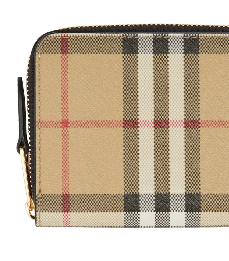 商品Burberry|Small Vintage Check Zip-Around Wallet,价格¥3464,第5张图片详细描述