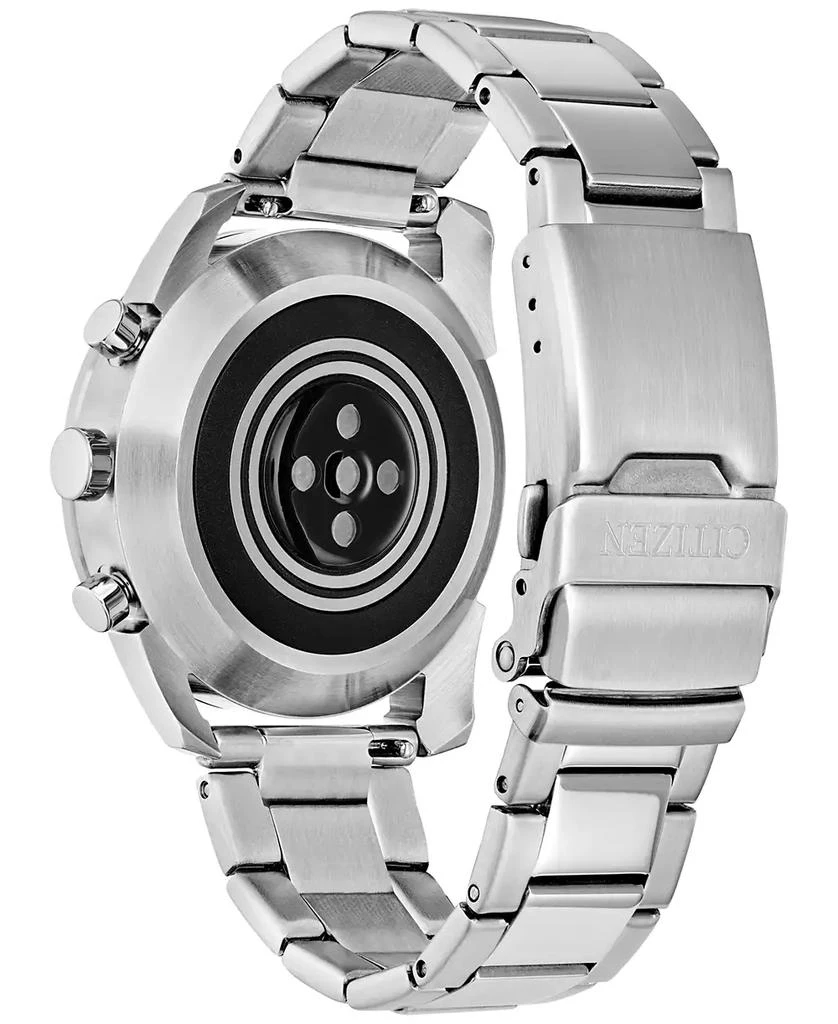 商品Citizen|Men's CZ Smart Hybrid Sport Stainless Steel Bracelet Smart Watch 43mm,价格¥2432,第3张图片详细描述