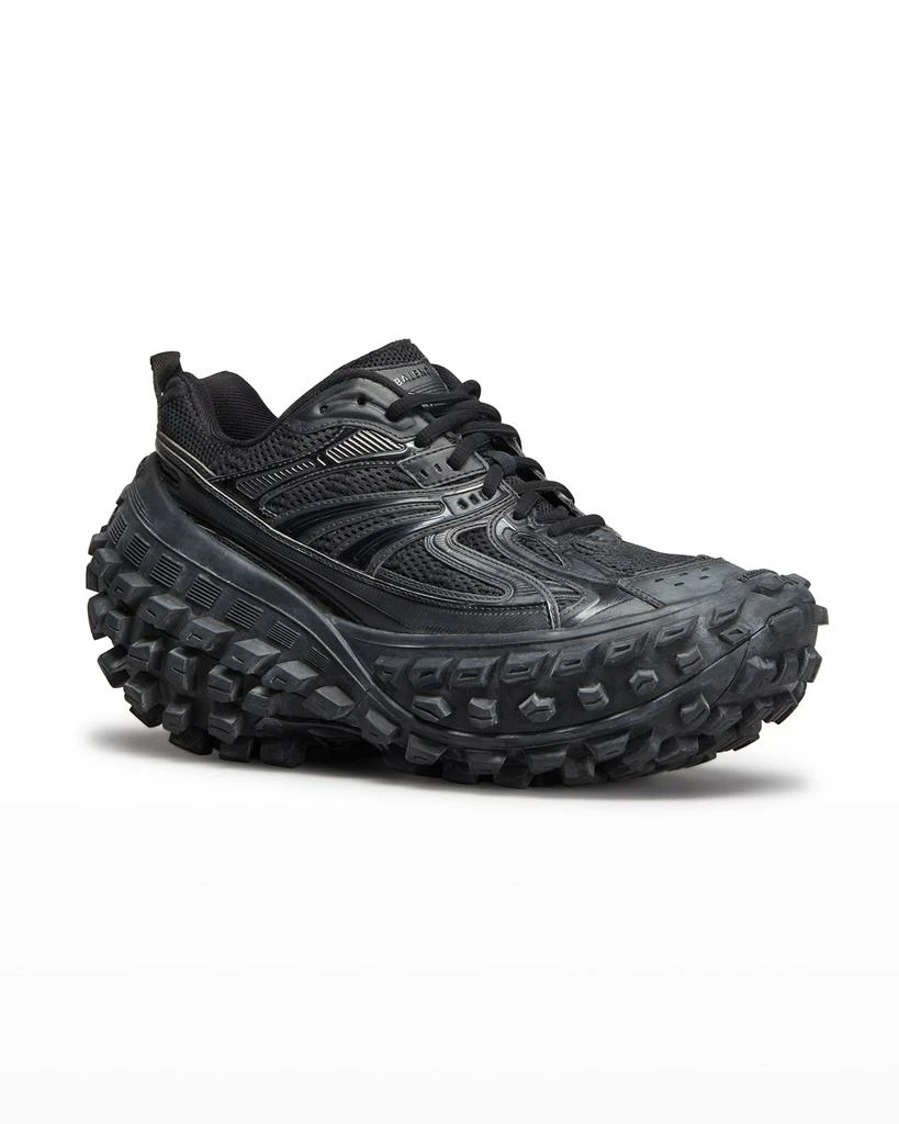 商品Balenciaga|Men's Bouncer Tonal Mesh-Rubber Sneakers,价格¥9647,第2张图片详细描述