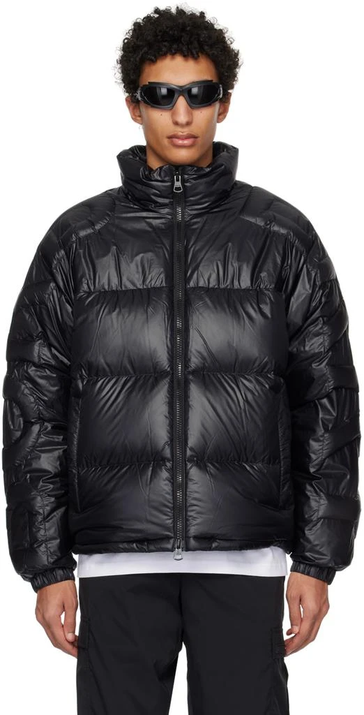 商品Burberry|Black Quilted Down Jacket,价格¥22068,第1张图片