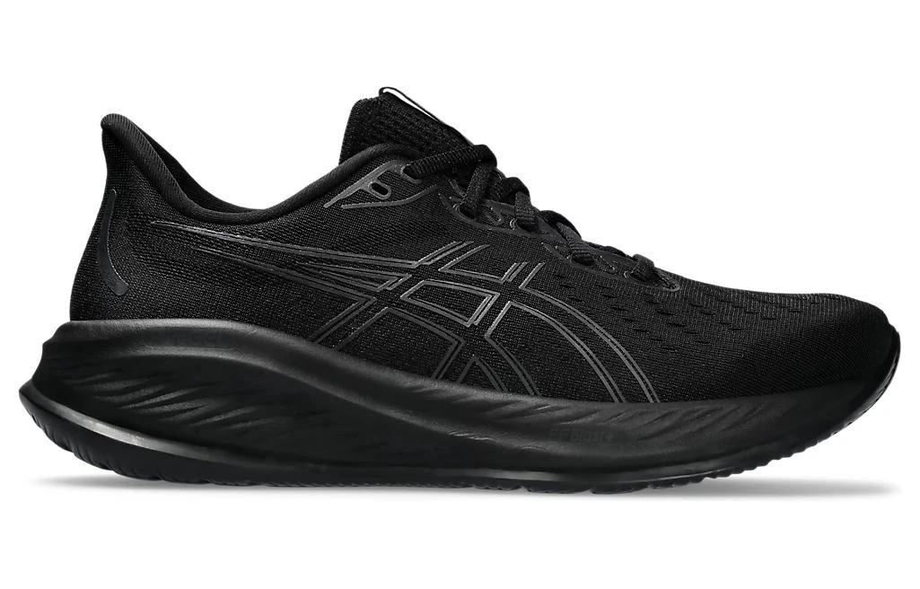 商品[国内直发] Asics|Gel-Cumulus 26 CUMULUS 圆头系带 缓震 低帮跑步鞋 男款 黑色,价格¥862,第3张图片详细描述