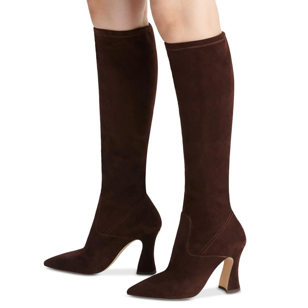 Women's Cece Stretch Pointed Toe Knee High Dress Boots 商品