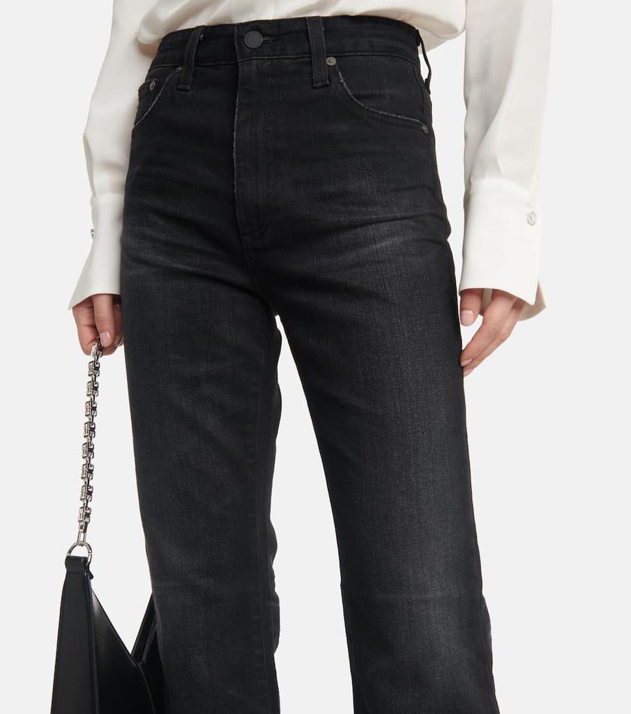 商品AG Jeans|Alexxis高腰微喇牛仔裤,价格¥1307,第6张图片详细描述