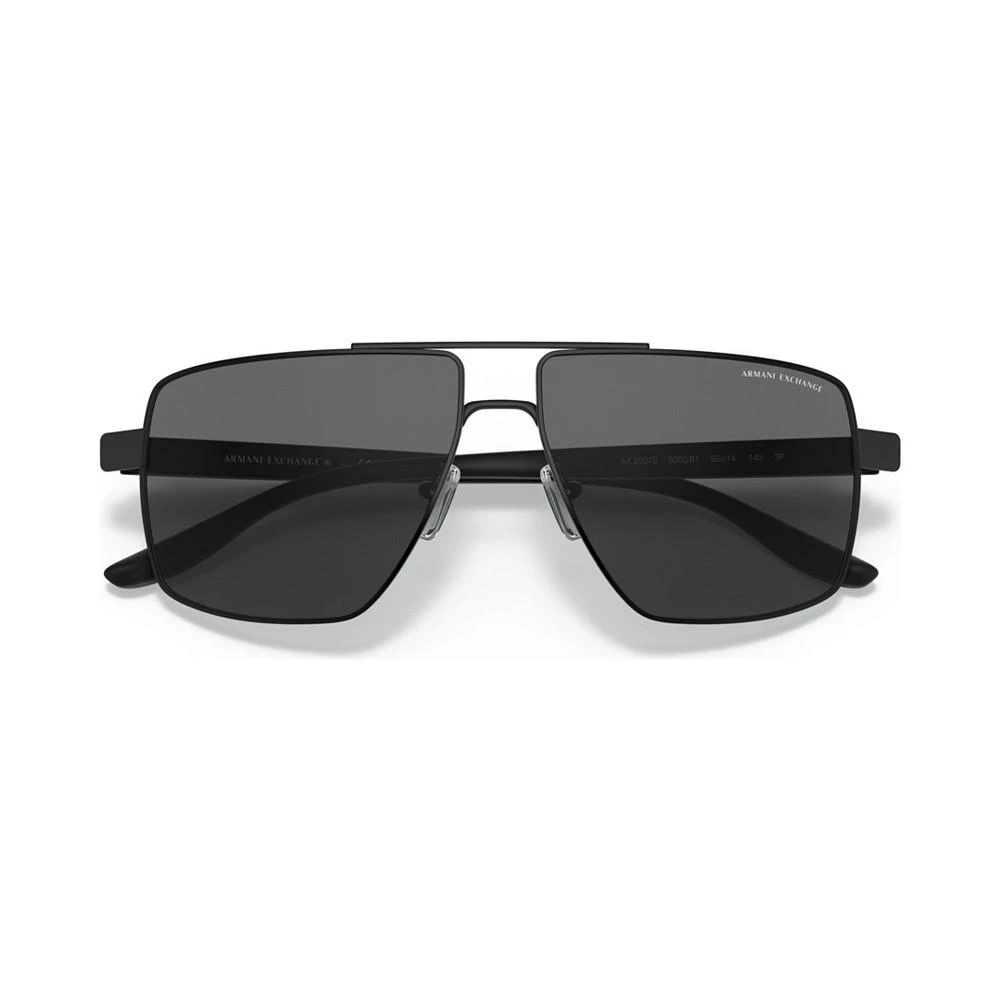 商品Armani Exchange|Men's Polarized Sunglasses, AX2037S,价格¥794,第2张图片详细描述