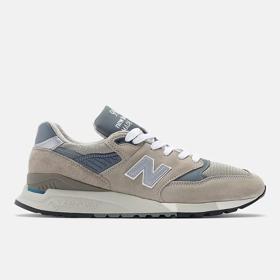 商品New Balance|男款 美产998系列 复古跑鞋,价格¥806,第1张图片