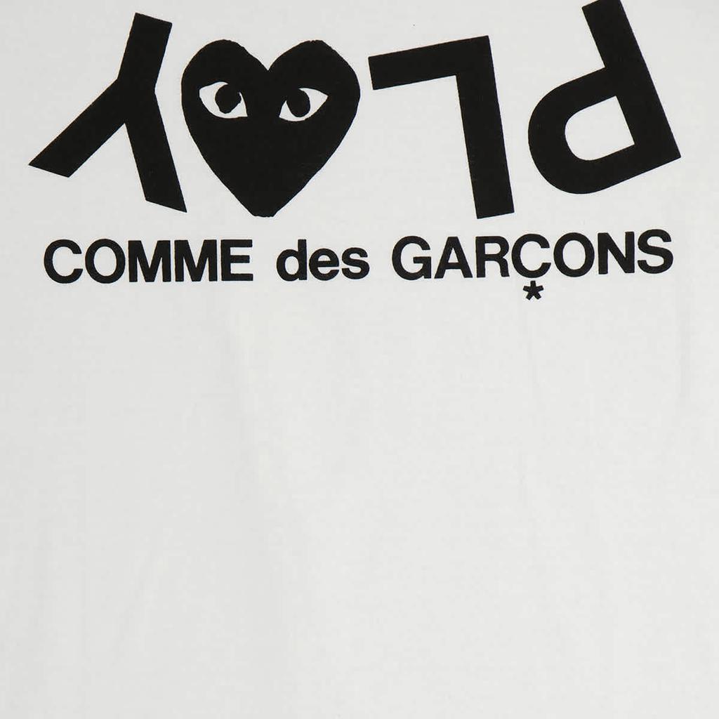 Comme Des Garcons Mens Short-sleeve Play Logo T-shirt, Size Medium商品第3张图片规格展示