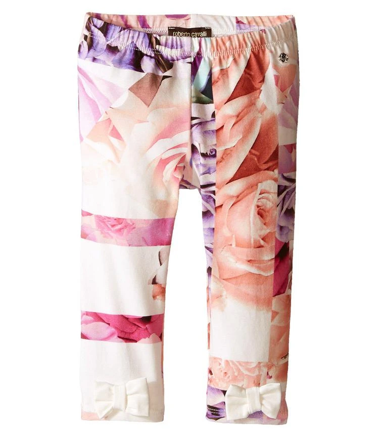 商品Roberto Cavalli|All Over Printed Leggings with Bows (Infant),价格¥362,第1张图片