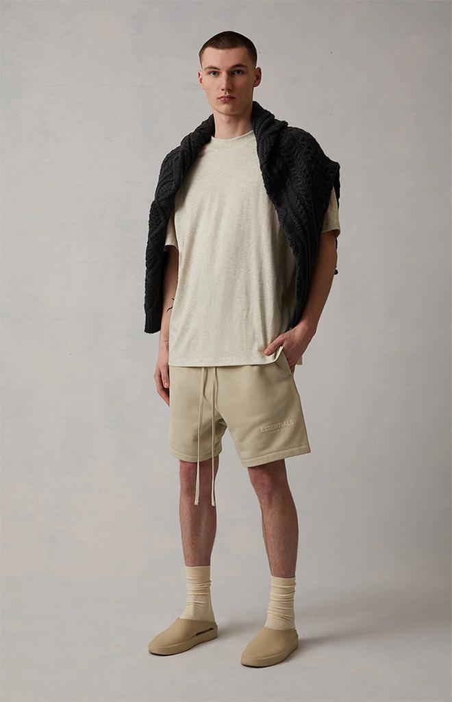 商品Essentials|Wheat Relaxed Sweat Shorts,价格¥416,第5张图片详细描述