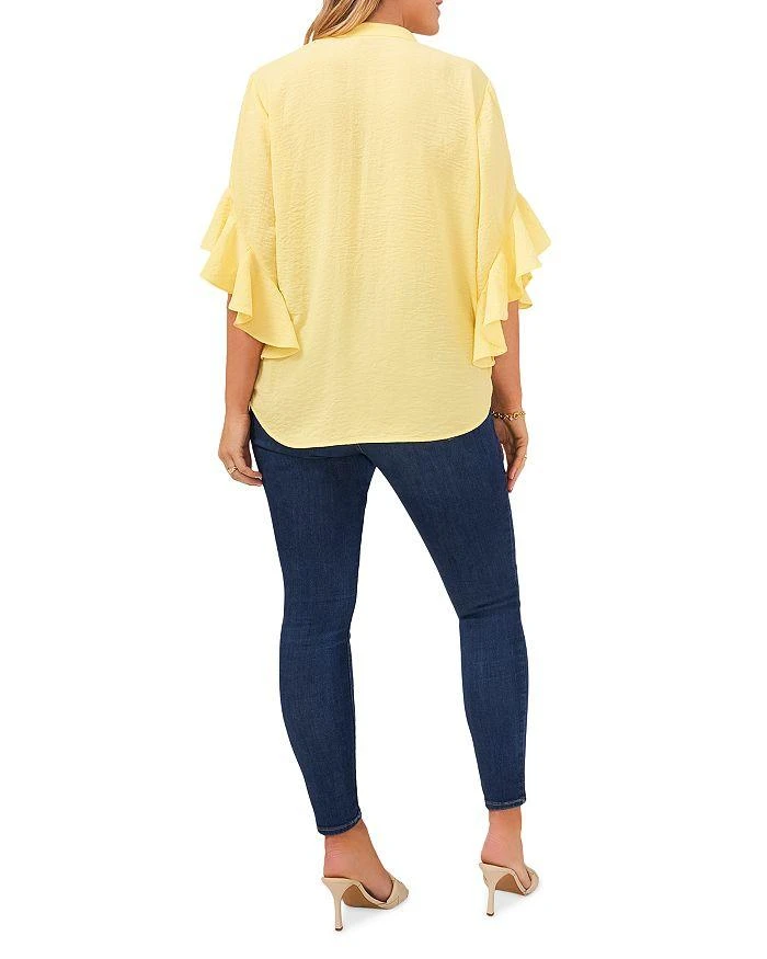 商品Vince Camuto|VINCE CAMUTO Ruffle Sleeve Top,价格¥198,第4张图片详细描述