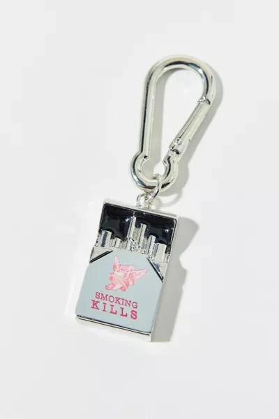 商品Urban Outfitters|Smoking Kills Carabiner Keychain,价格¥58,第2张图片详细描述