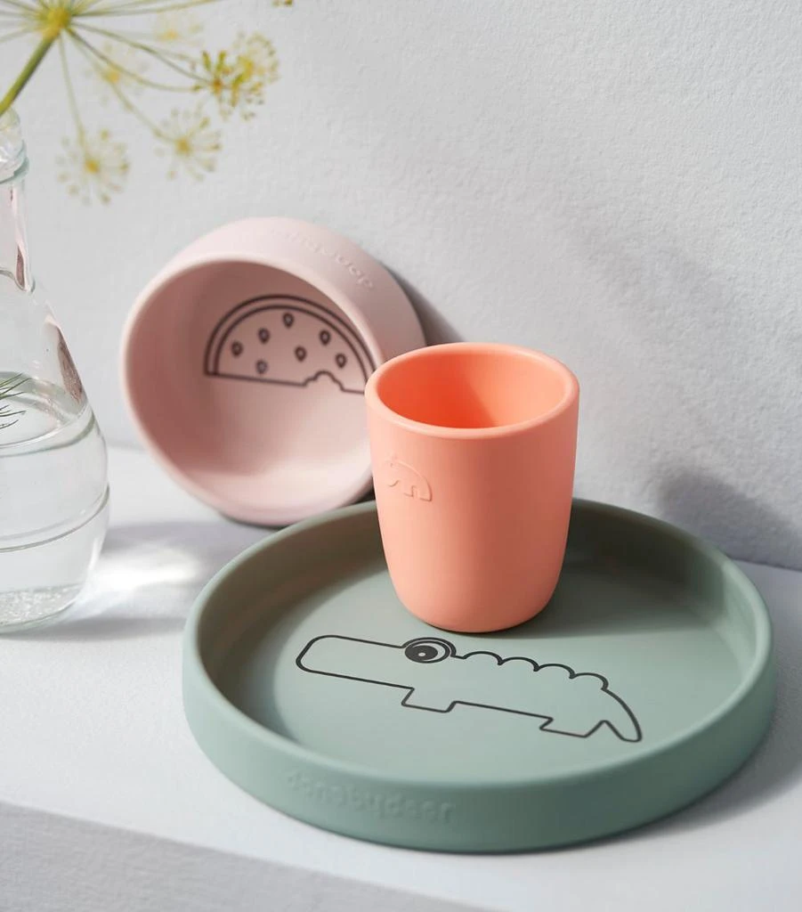 商品Done by Deer|Croco Dinner Set,价格¥282,第4张图片详细描述