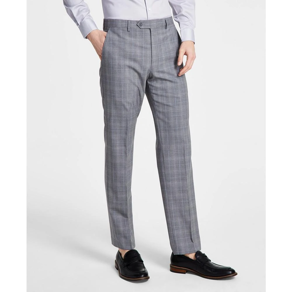商品Michael Kors|Men's Modern Fit Wool-Blend Plaid Suit Pants,价格¥226,第1张图片