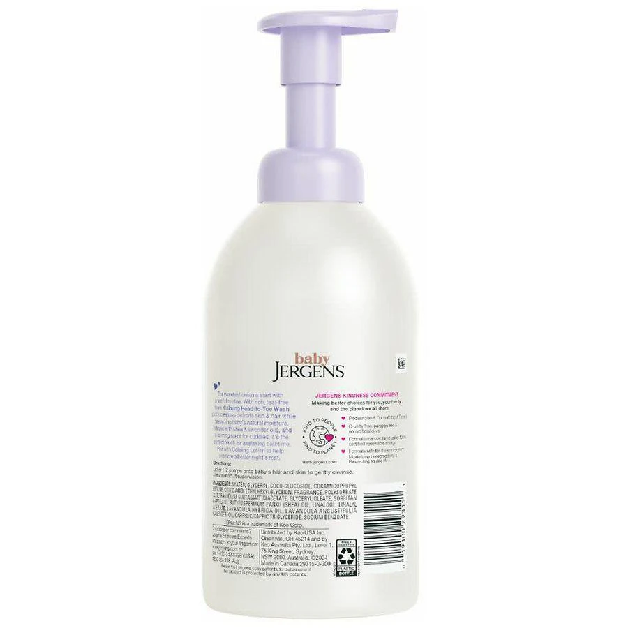 商品Jergens|Baby Calming Head-to-Toe Wash Lavender,价格¥74,第2张图片详细描述