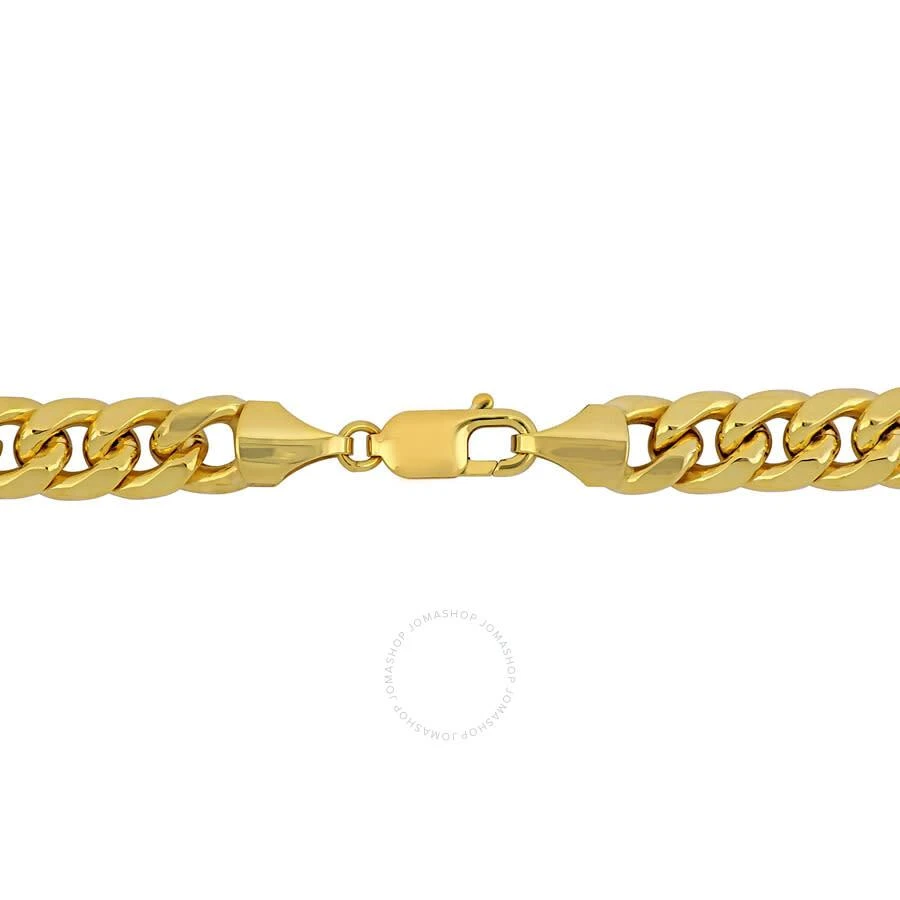 商品Amour|9.25mm Miami Cuban Link Chain Bracelet In 10K Yellow Gold,价格¥7407,第2张图片详细描述
