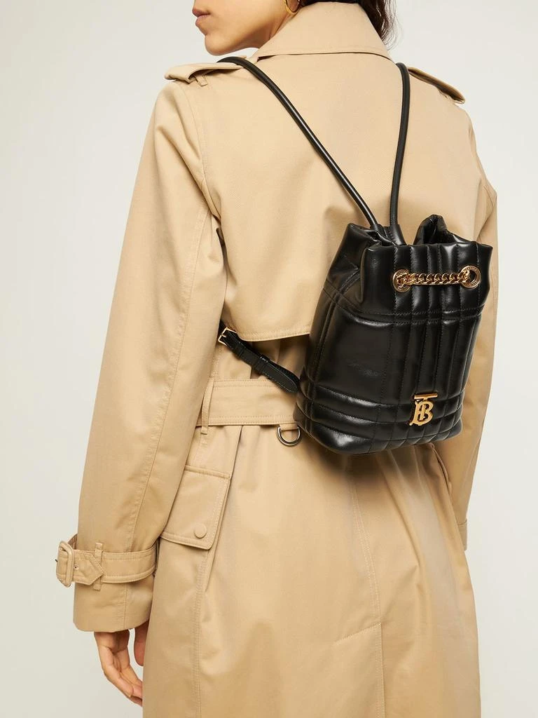 商品Burberry|Mini Lola Quilted Leather Backpack,价格¥12642,第1张图片详细描述