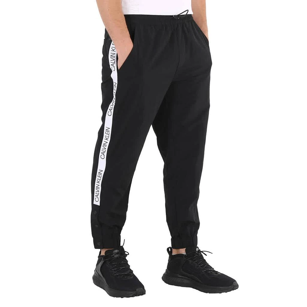 商品Calvin Klein|Men's Black Drawstring Sports Track Pants,价格¥488,第2张图片详细描述