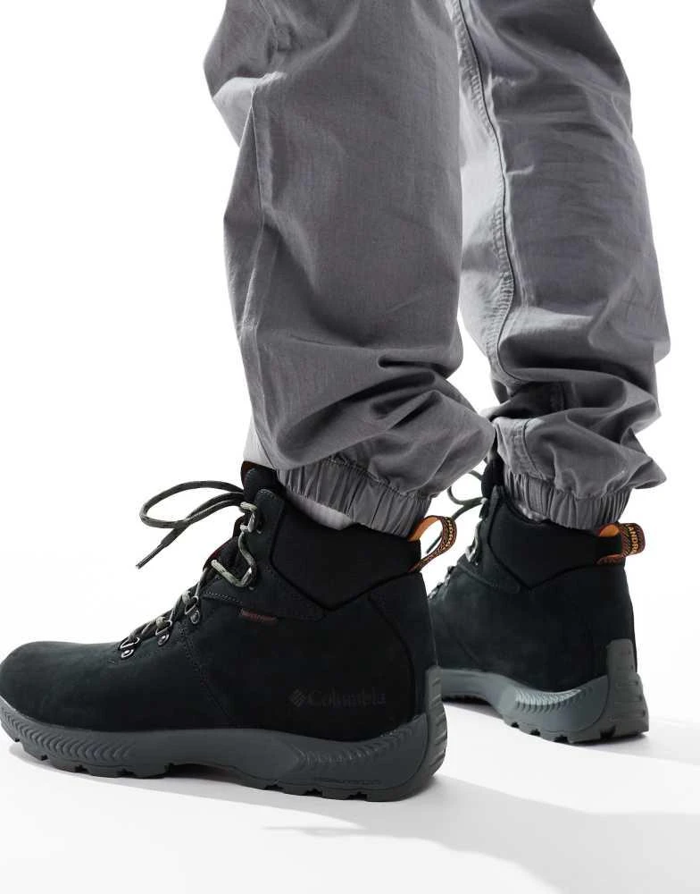 商品Columbia|Columbia Landroamer Explorer WP waterproof nubuck hiking boots in black,价格¥1018,第4张图片详细描述