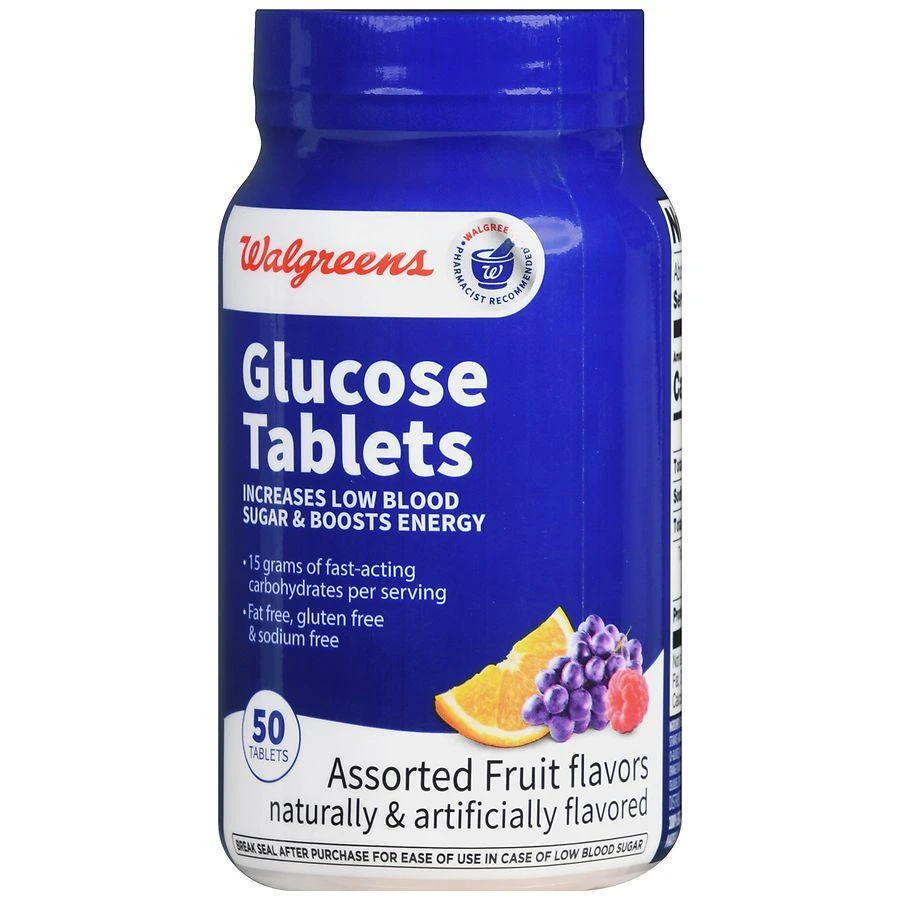 商品Walgreens|Glucose Tablets Assorted Fruit,价格¥59,第2张图片详细描述