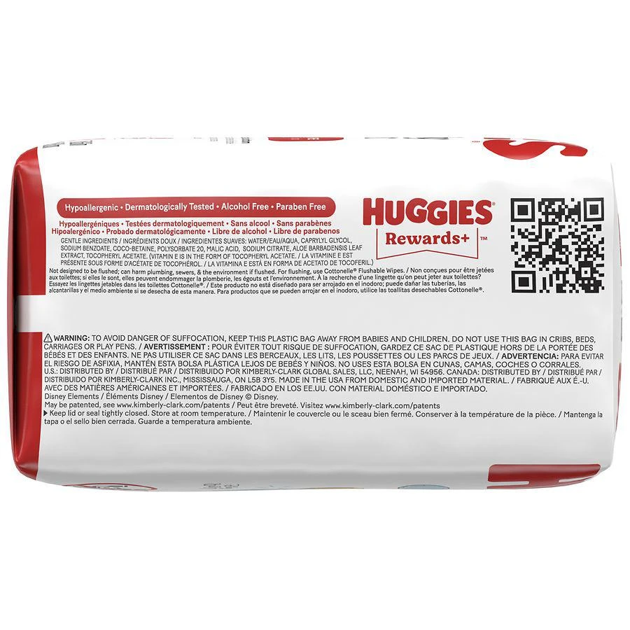 商品Huggies|Baby Wipes Flip-Top Packs, Fragrance Free Fragrance-Free,价格¥92,第4张图片详细描述