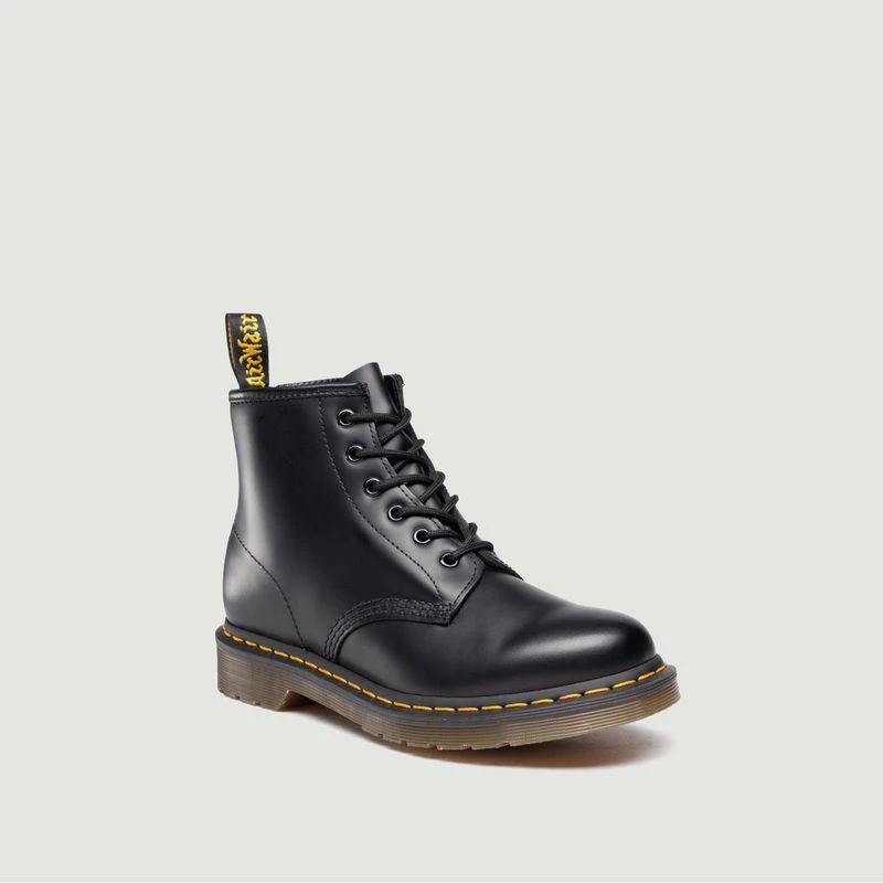 商品Dr. Martens|Smooth leather low boots 101 Black Smooth DR. MARTENS,价格¥1097,第2张图片详细描述